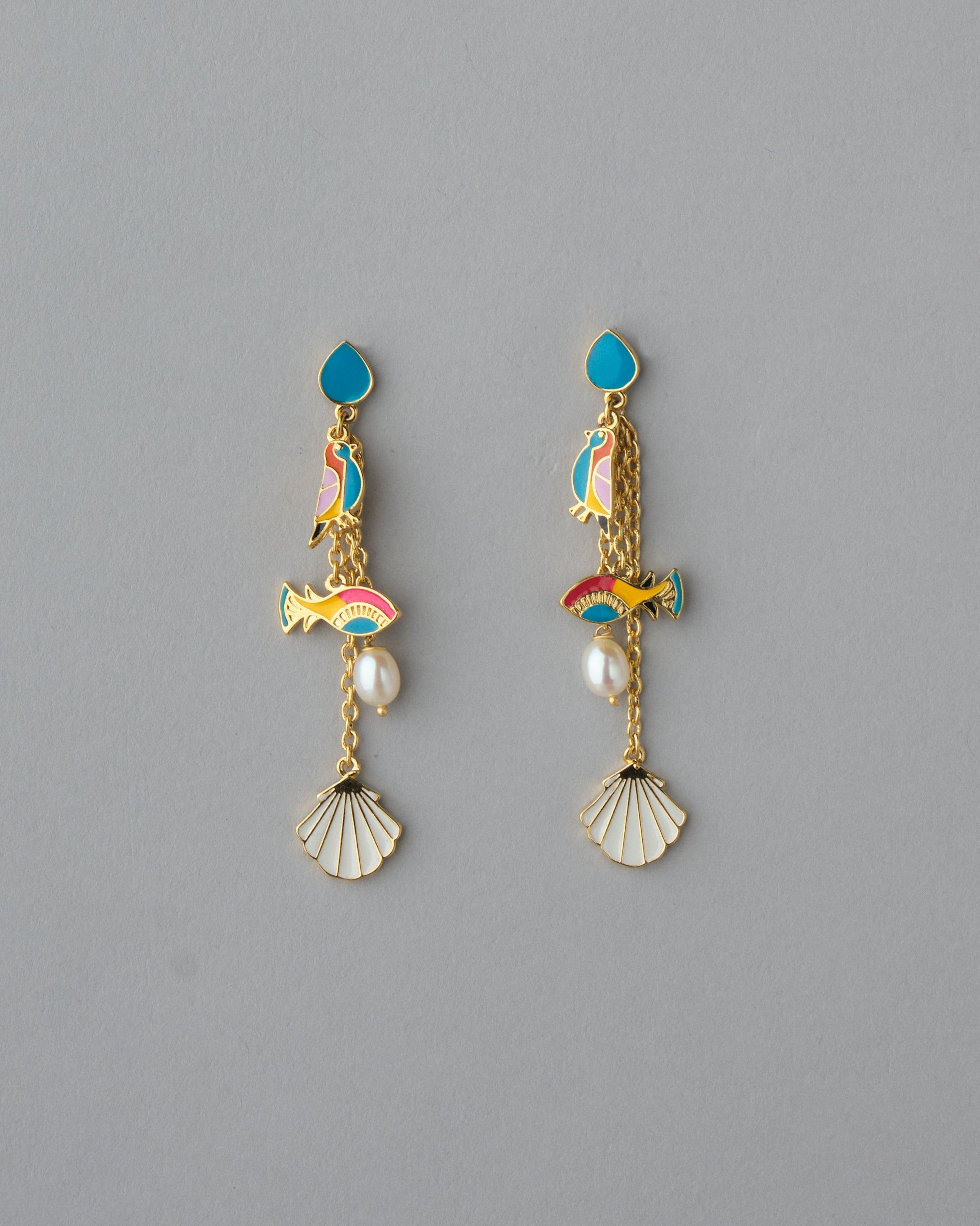 Kyra Pearl Drop Earrings – SH & Co. Jewelry